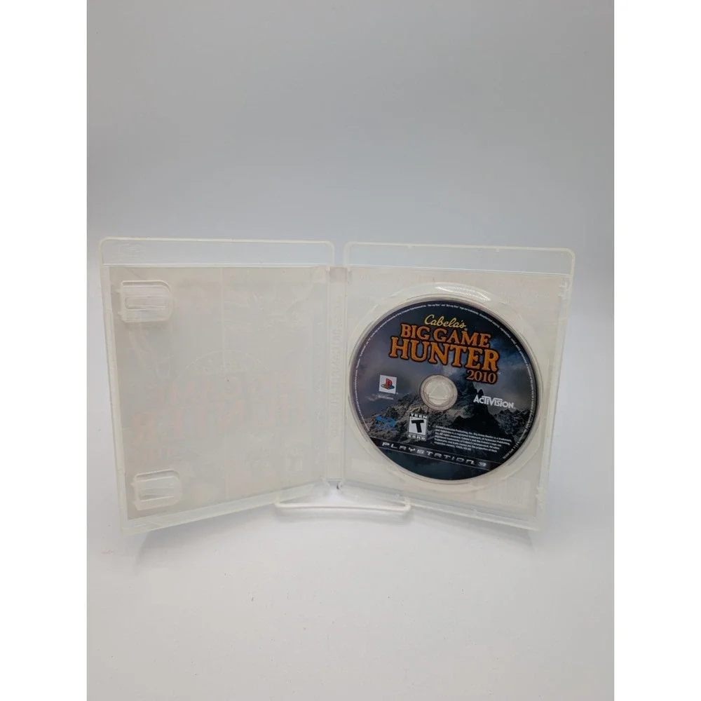 Cabelas Big Game Hunter 2010 PS3 Sony Activision Hunting Sports Video Game